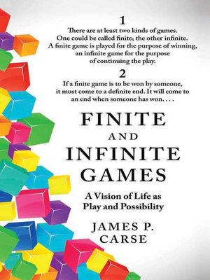cover image of Finite and Infinite Games